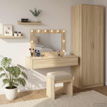 Sminkbord Brun 100 x 40 x 70 cm