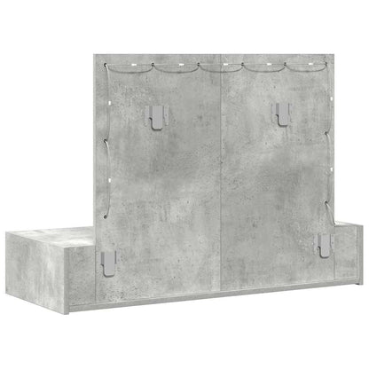Sminkbord Grå 100 x 40 x 70 cm