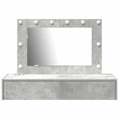 Sminkbord Grå 100 x 40 x 70 cm