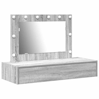 Sminkbord Grå 100 x 40 x 70 cm