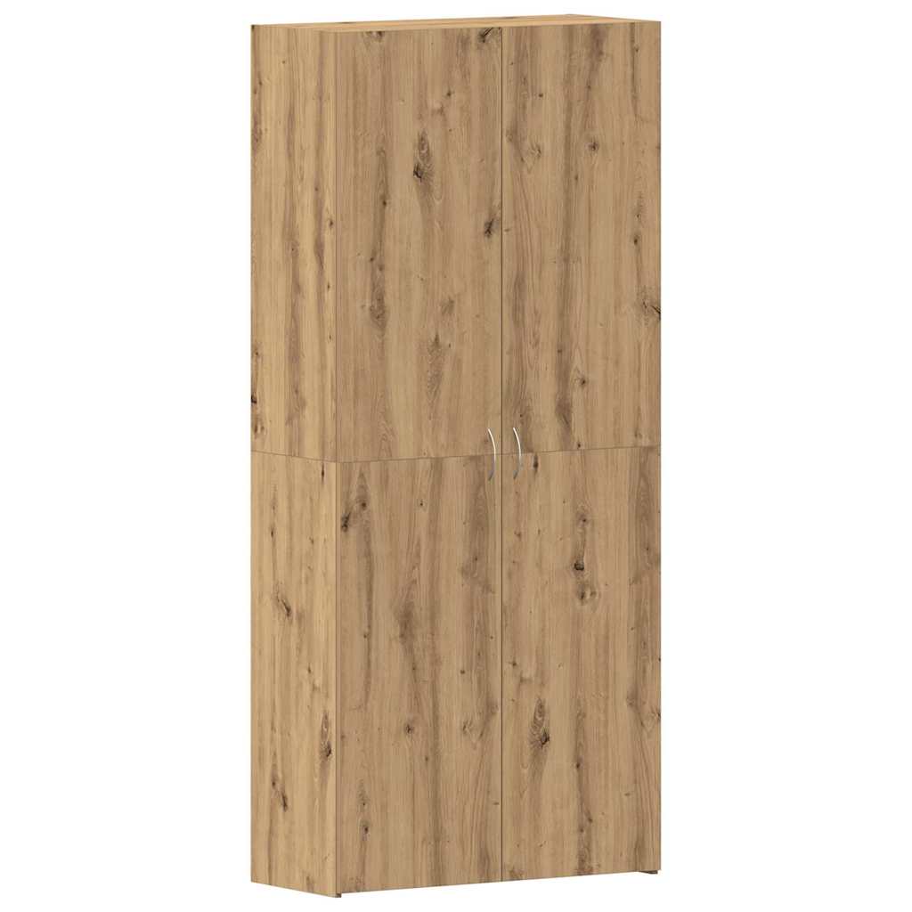 Skoställ Brun Skoskåp med hylla Brun 80 x 35.5 x 180 cm