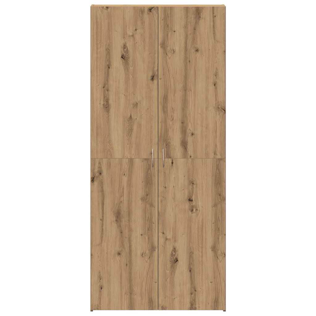 Skoställ Brun Skoskåp med hylla Brun 80 x 35.5 x 180 cm