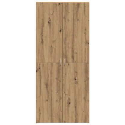 Skoställ Brun Skoskåp med hylla Brun 80 x 35.5 x 180 cm