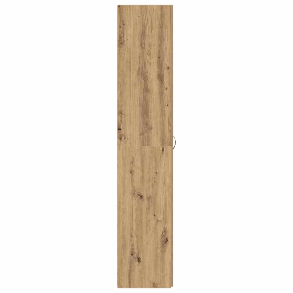 Skoställ Brun Skoskåp med hylla Brun 80 x 35.5 x 180 cm