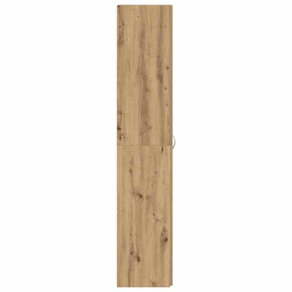 Skoställ Brun Skoskåp med hylla Brun 80 x 35.5 x 180 cm