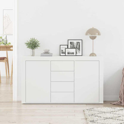 Skänk Vit med låda 120 x 36 x 69 cm