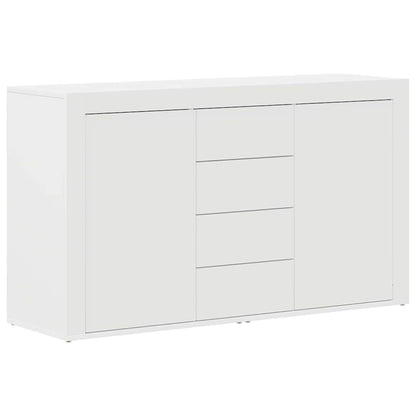 Skänk Vit med låda 120 x 36 x 69 cm