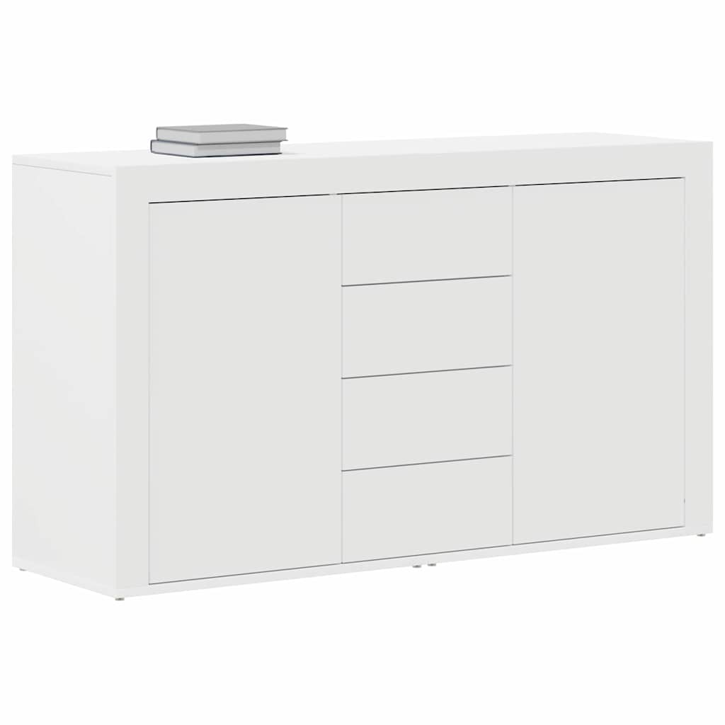 Skänk Vit med låda 120 x 36 x 69 cm