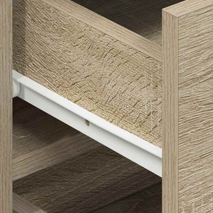 Skänk Sonoma Ek med låda 120 x 36 x 69 cm