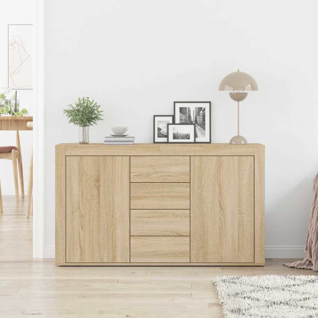 Skänk Sonoma Ek med låda 120 x 36 x 69 cm