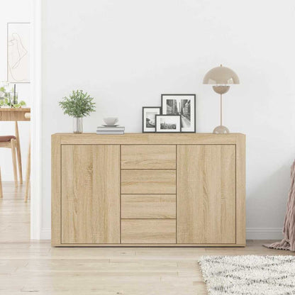 Skänk Sonoma Ek med låda 120 x 36 x 69 cm