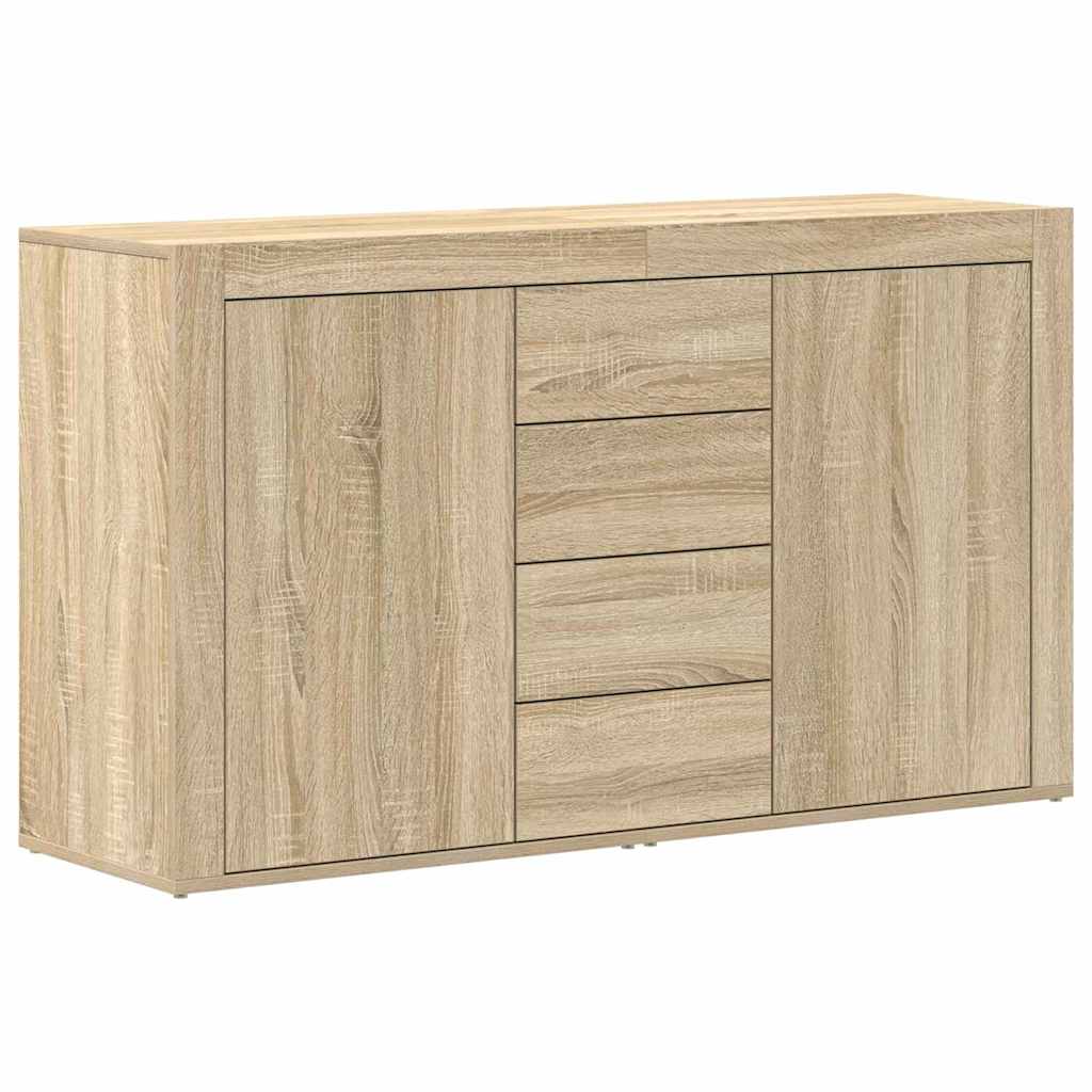 Skänk Sonoma Ek med låda 120 x 36 x 69 cm