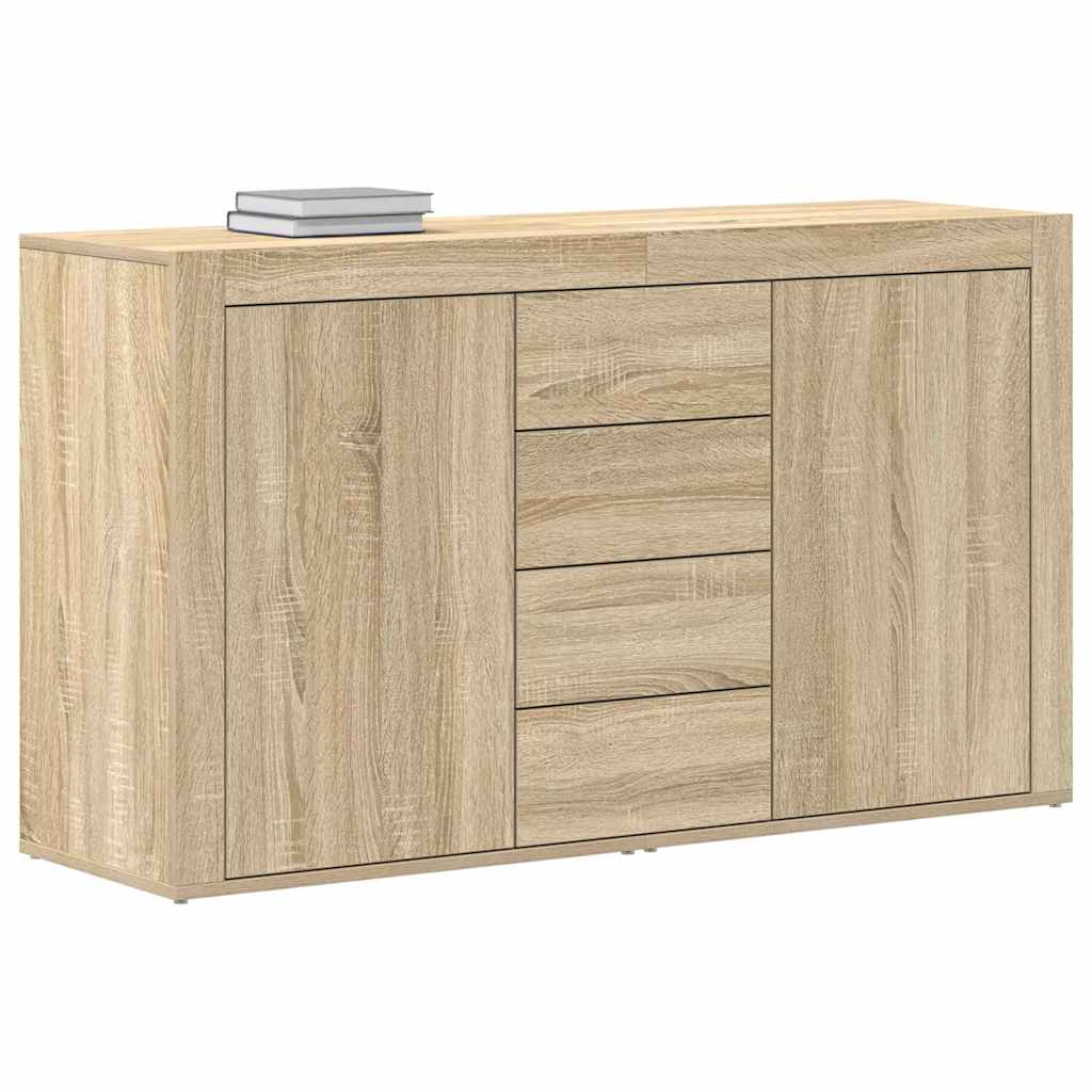 Skänk Sonoma Ek med låda 120 x 36 x 69 cm