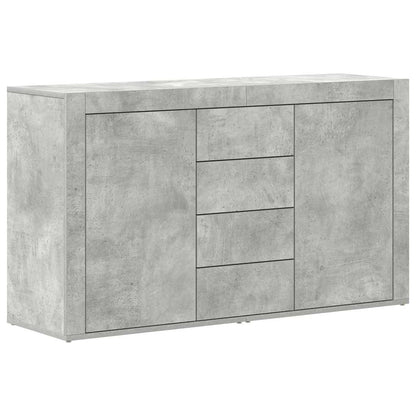 Skänk Betonggrå med låda 120 x 36 x 69 cm