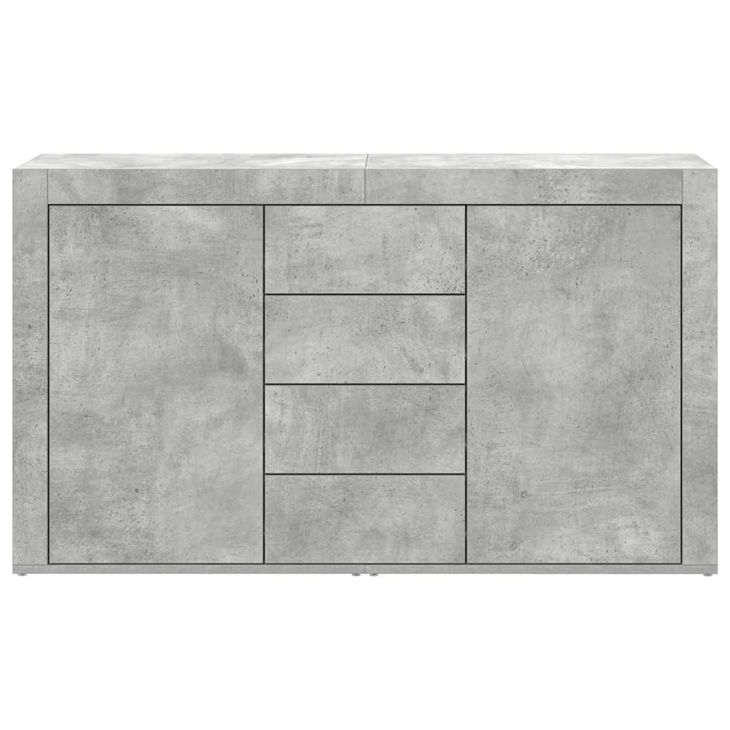 Skänk Betonggrå med låda 120 x 36 x 69 cm