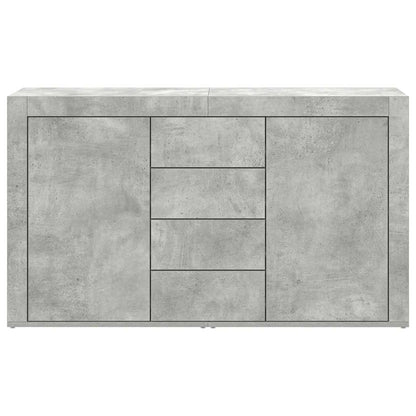 Skänk Betonggrå med låda 120 x 36 x 69 cm