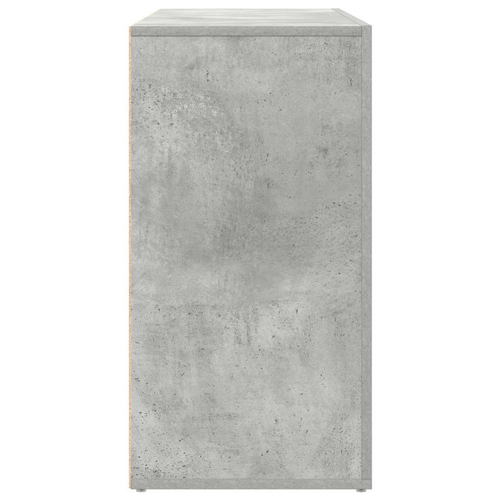 Skänk Betonggrå med låda 120 x 36 x 69 cm