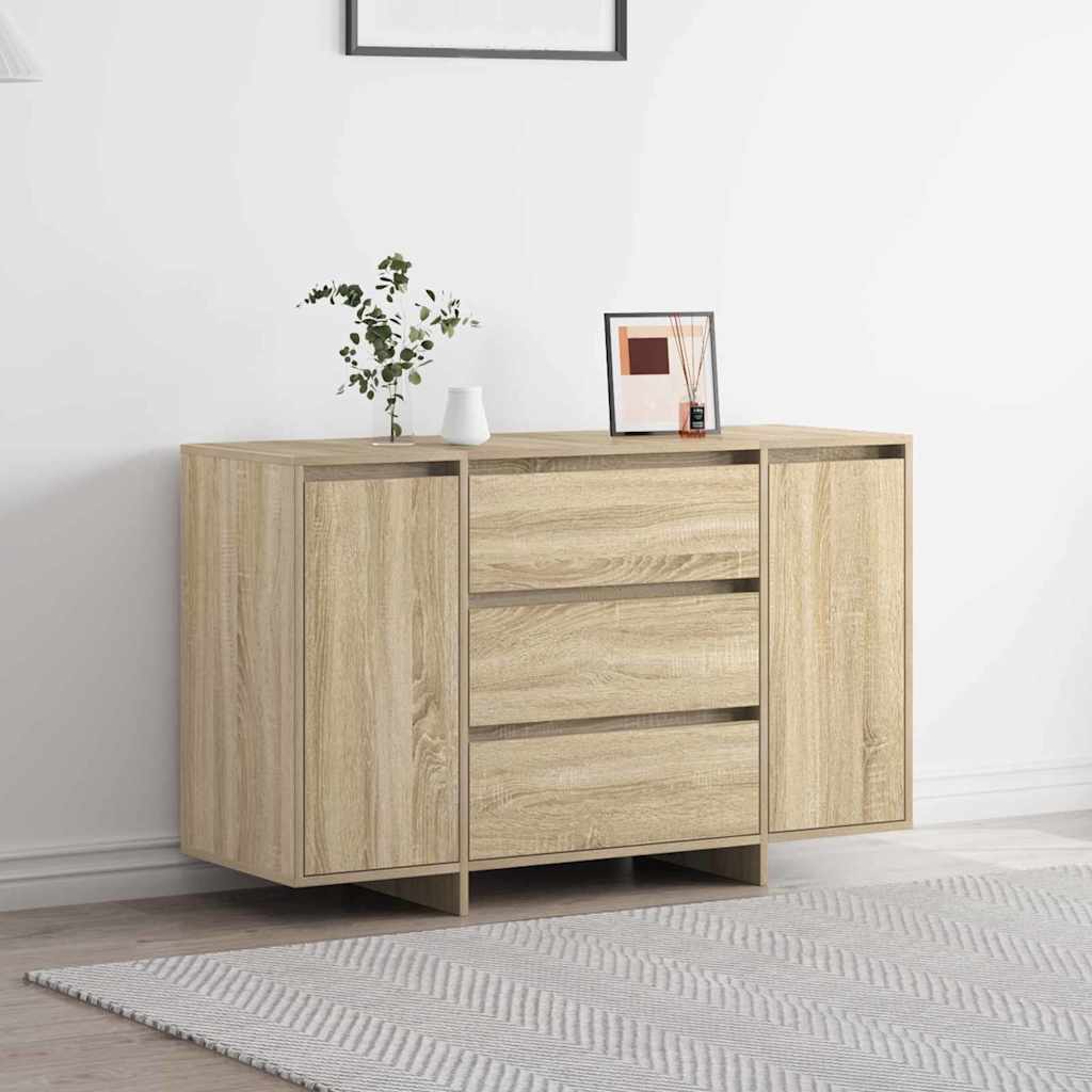 Skänk Sonoma Ek med låda 120 x 41 x 75 cm