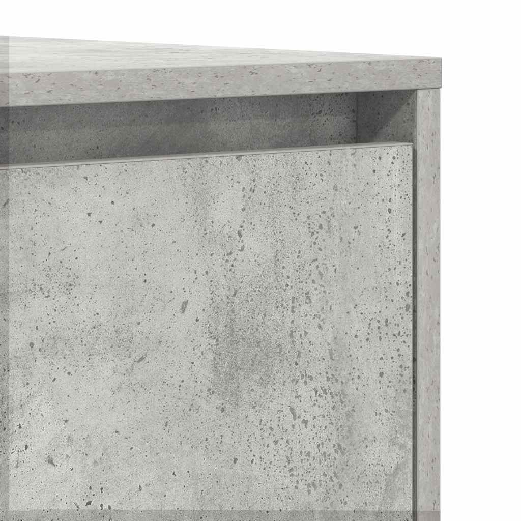 Skänk Betonggrå med låda 120 x 41 x 75 cm