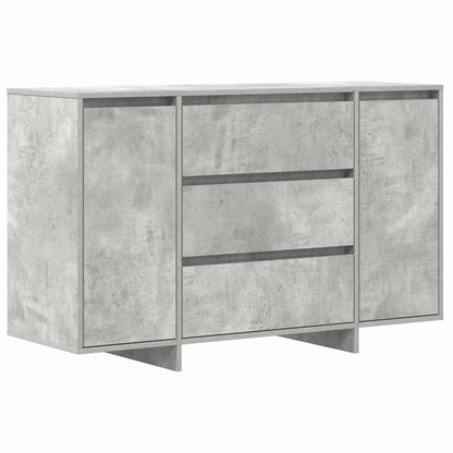 Skänk Betonggrå med låda 120 x 41 x 75 cm