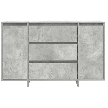 Skänk Betonggrå med låda 120 x 41 x 75 cm