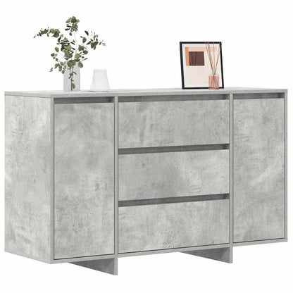 Skänk Betonggrå med låda 120 x 41 x 75 cm