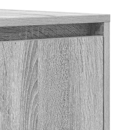 Skänk Sonoma Grå med låda 120 x 41 x 75 cm