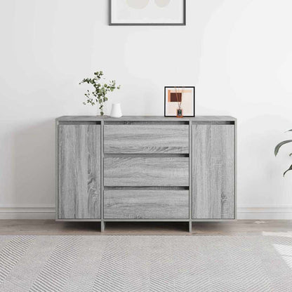 Skänk Sonoma Grå med låda 120 x 41 x 75 cm