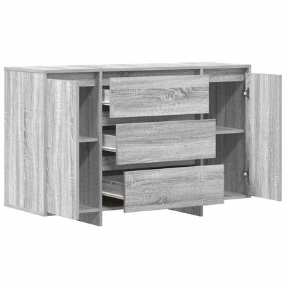 Skänk Sonoma Grå med låda 120 x 41 x 75 cm