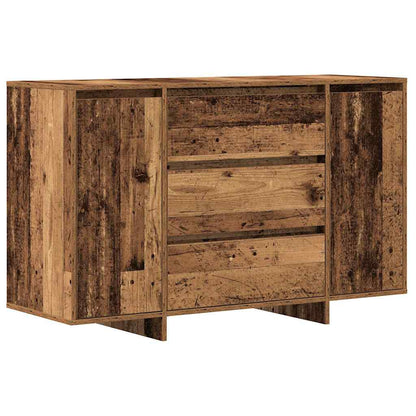 Skänk Åldrat Trä med låda 120 x 41 x 75 cm