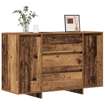 Skänk Åldrat Trä med låda 120 x 41 x 75 cm