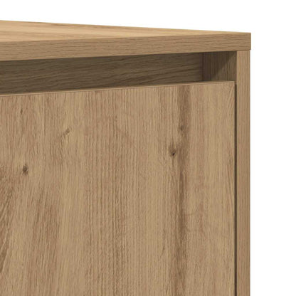 Sideboard med låda Artisan Ek 120 x 41 x 75 cm Konstruerat trä