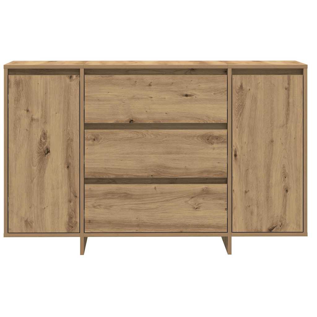 Sideboard med låda Artisan Ek 120 x 41 x 75 cm Konstruerat trä