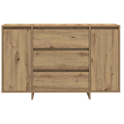 Sideboard med låda Artisan Ek 120 x 41 x 75 cm Konstruerat trä