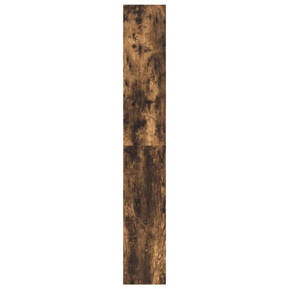 Bokhylla Rökfärgad ek 80 x 30 x 198 cm Konstruerat trä
