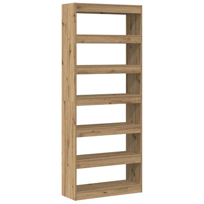 Bokhylla Artisan Ek med hylla 80 x 30 x 198 cm