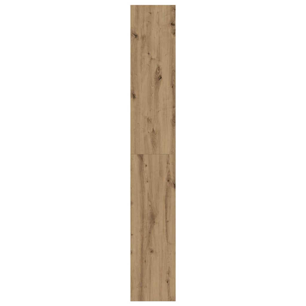 Bokhylla Artisan Ek med hylla 80 x 30 x 198 cm