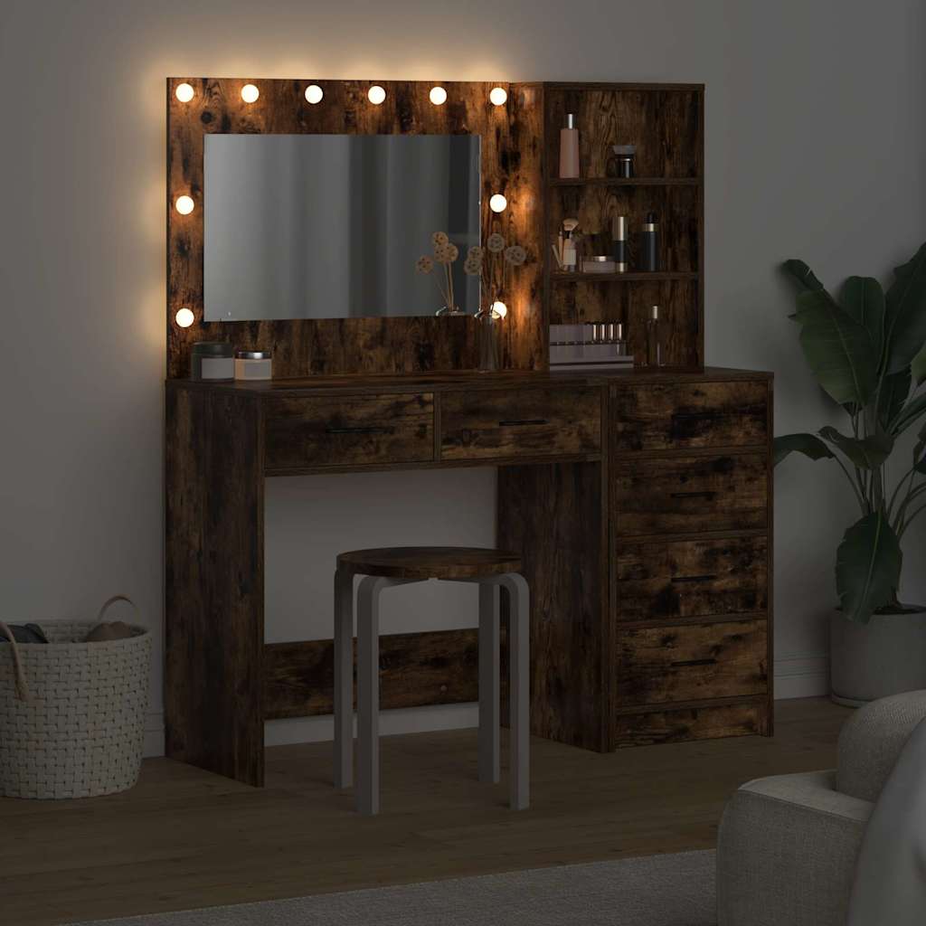 Sminkbord Brun 78.5 x 41 x 135 cm