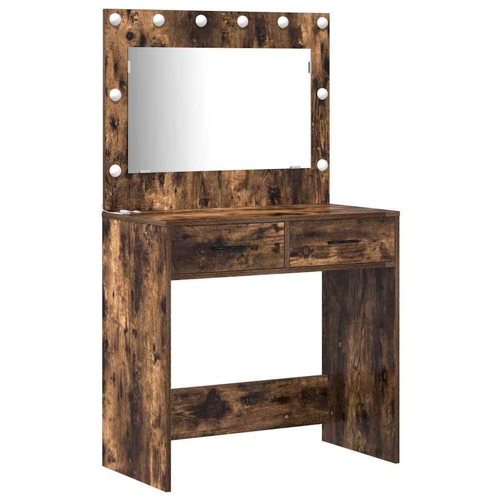 Sminkbord Brun 78.5 x 41 x 135 cm
