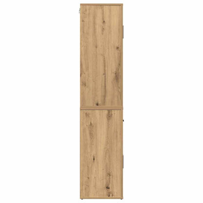 Skåp Artisan Ek med låda 80 x 33 x 150 cm