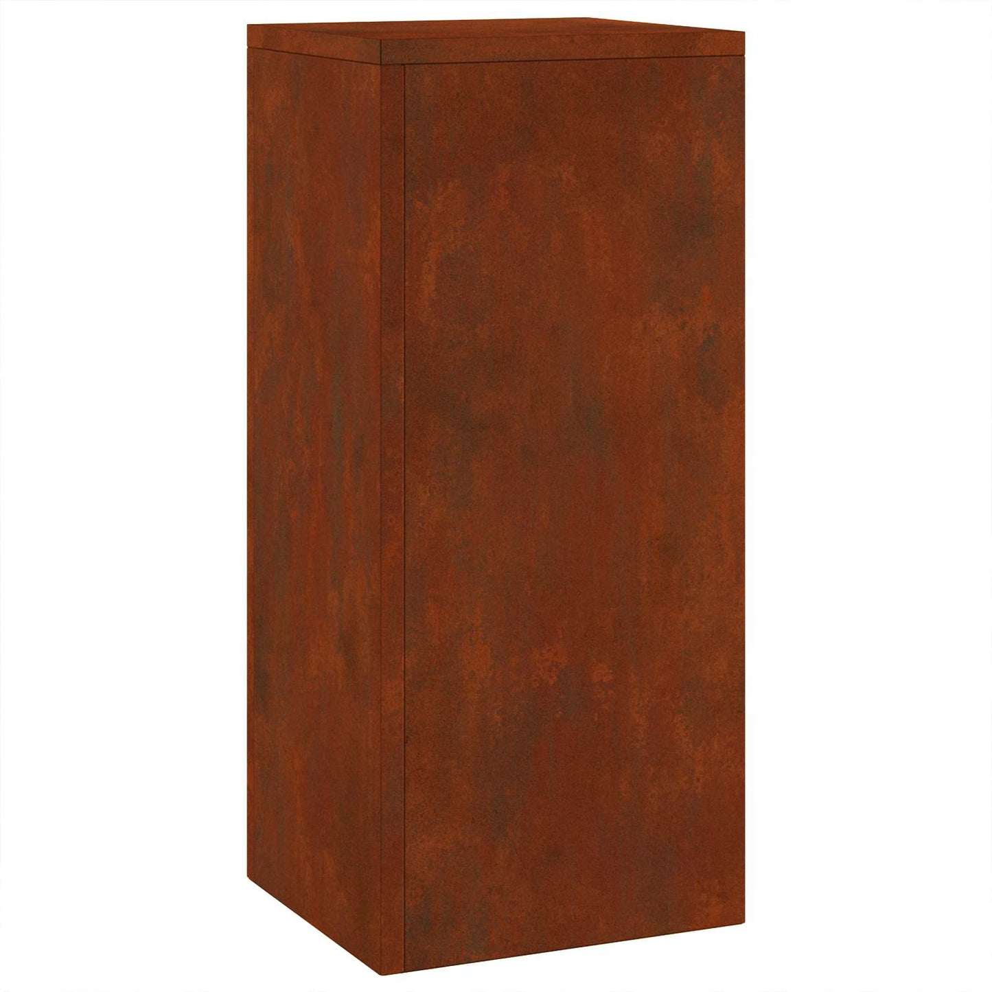 Utomhus Blomställning Växtstöd Piedestal 2 pcs Rostig 24 x 24 x 55 cm Väderbeständig stål