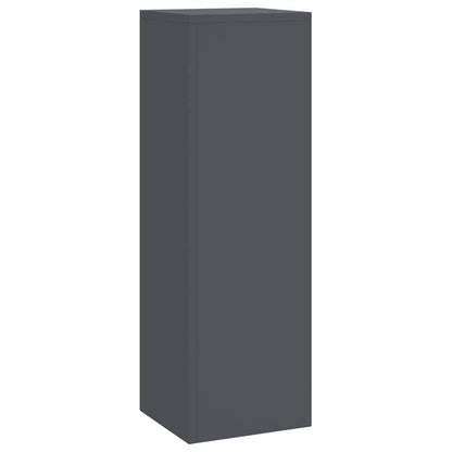 Utomhus Blomställning Växtstöd Piedestal 3 pcs Antracit Stål