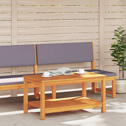 Soffbord Brun 110 x 55 x 45 cm massivt akacia