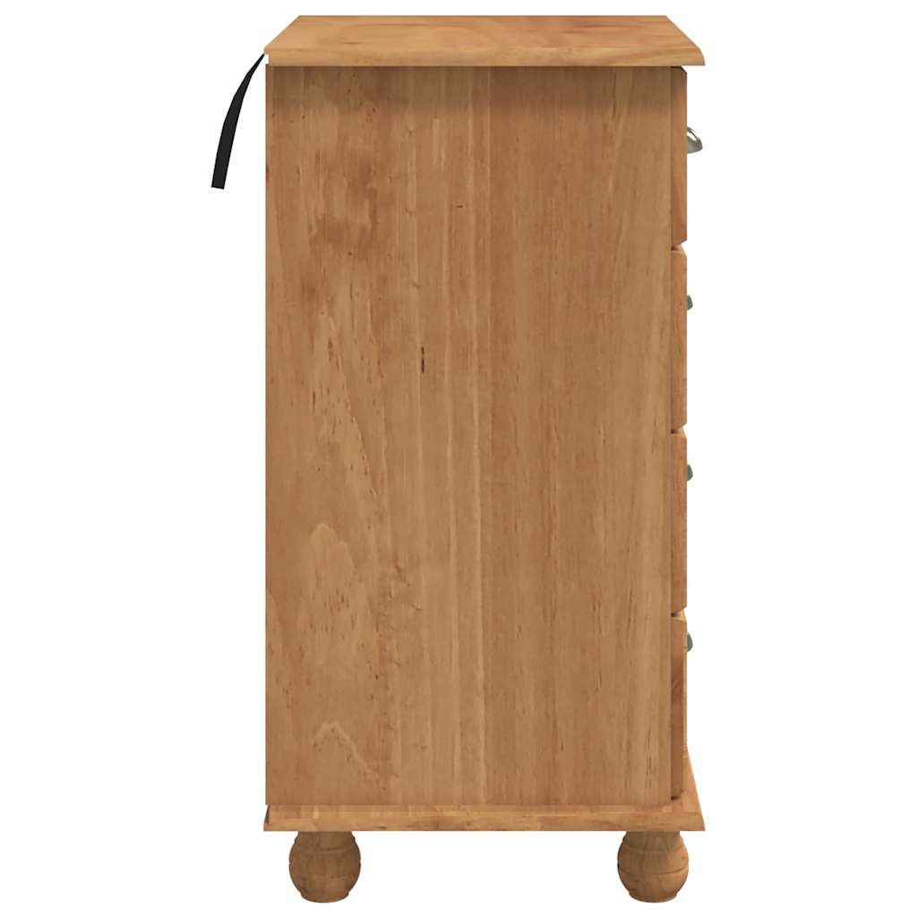 Byrå Brun ASKIM 45,8 x 40 x 79 cm Massiv furu 4 lådor