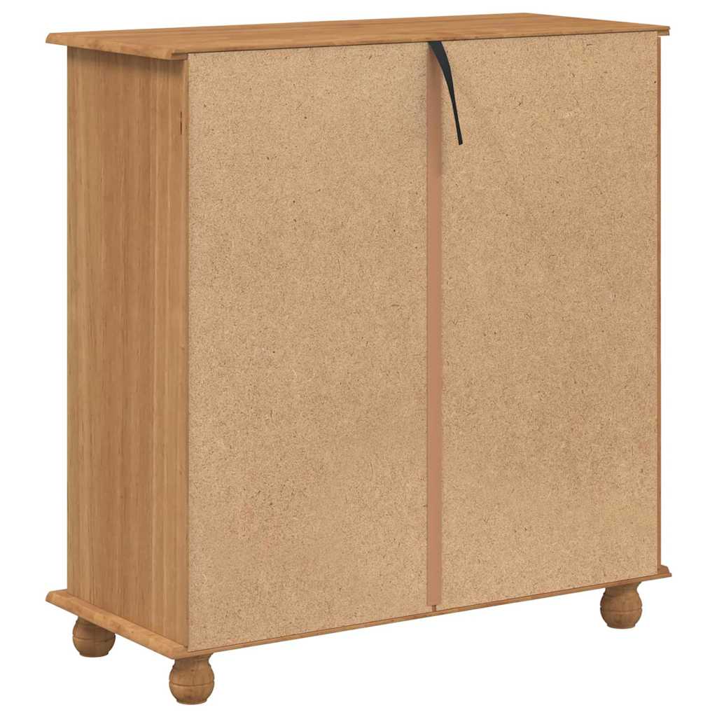 Kista av lådor ASKIM Brun 91 x 40 x 95,5 cm Massiv furu