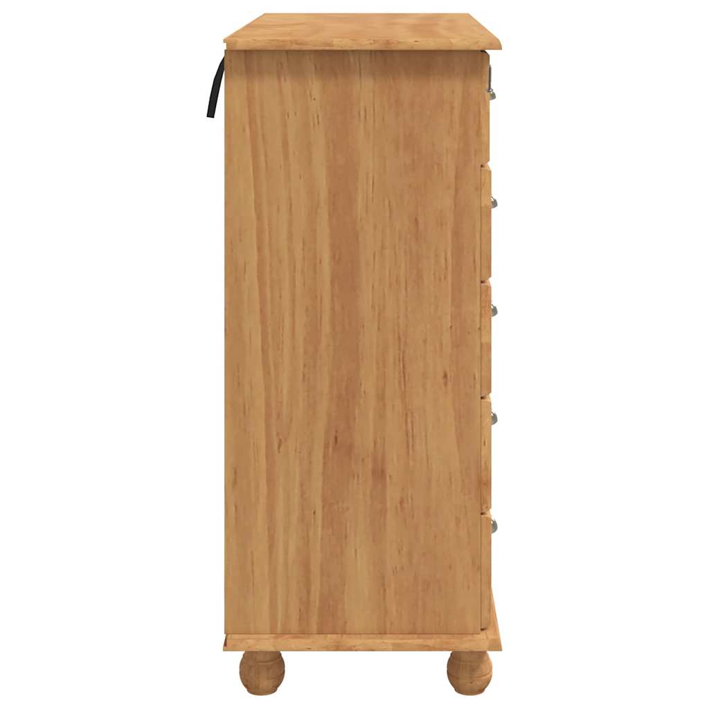Kista av lådor ASKIM Brun 91 x 40 x 95,5 cm Massiv furu