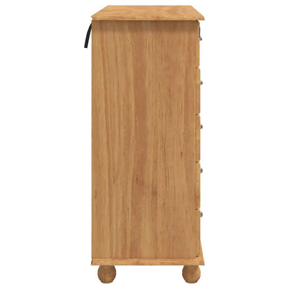 Kista av lådor ASKIM Brun 91 x 40 x 95,5 cm Massiv furu