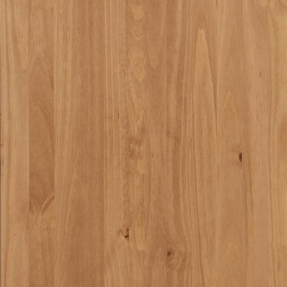 Byrå Vit ASKIM 79 x 40 x 133,5 cm Massiv furu 12 lådor