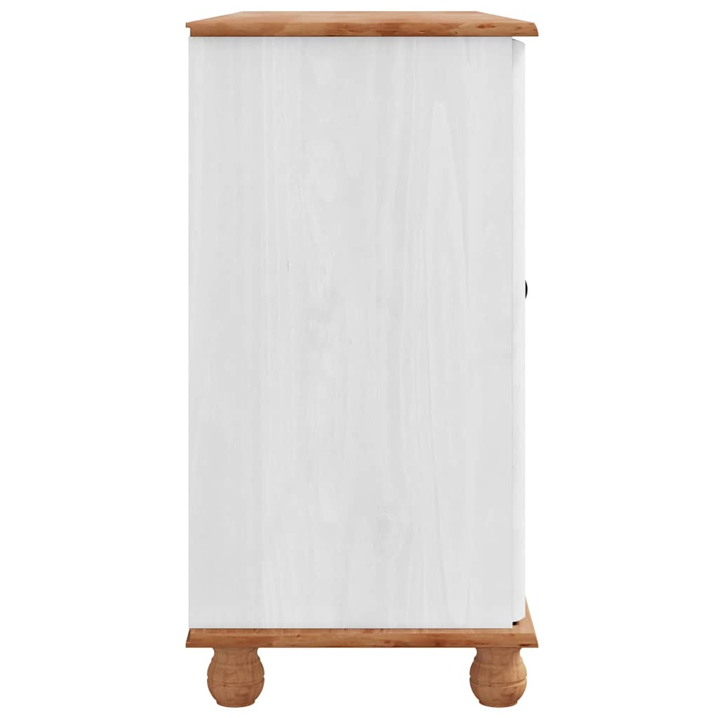 Skänk Trä med låda ASKIM 133,5 x 40 x 79 cm Massiv furu