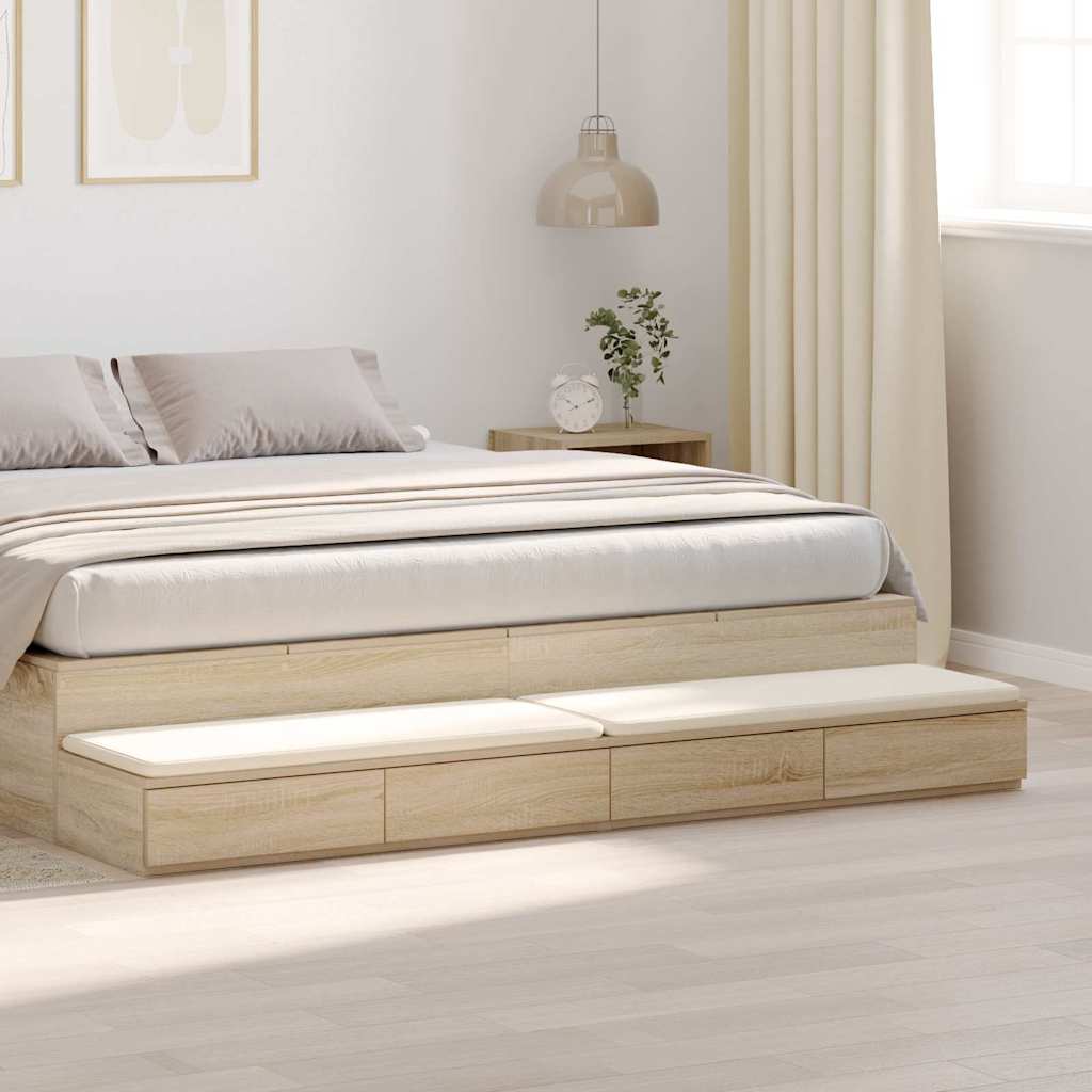 Sänglåda Sonoma Ek 200 x 36,5 x 16,5 cm